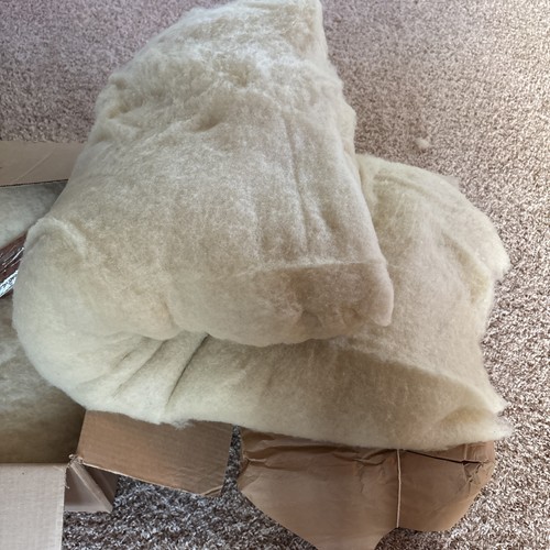 Wool quilt batting - ., 70x78