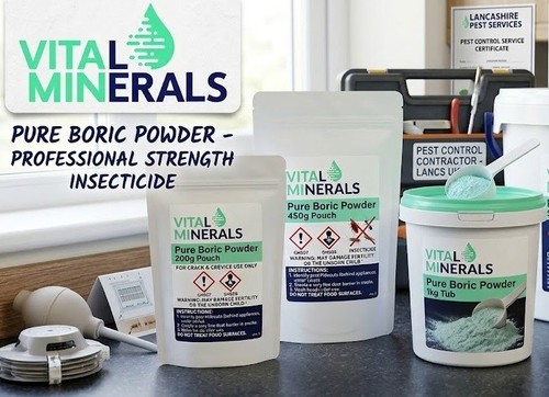 Boric pure kills ants - pure,