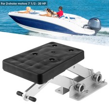 2 Stroke Outboard Motor Bracket Aluminum Outboard Motor Bracket Mount Adjustable
