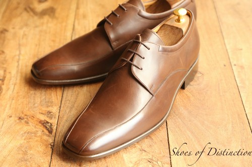 Barker brown leather derby - barker,