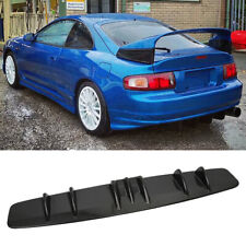 For Toyota Celica ST205 GTS Gloss Rear Bumper Spoiler Diffuser 7-Fins Splitter