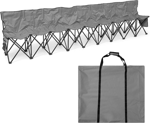 Seater folding soccer bench - 9,