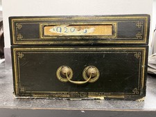 Vintage French Box 1920s Filing Cabinet Paris / Props Boudoir Decor