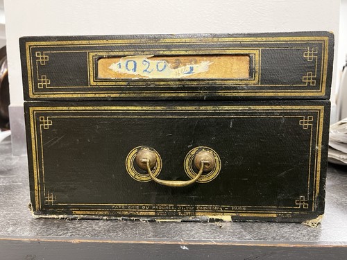 Vintage french box 1920s - vintage,