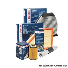 Oil Filter + Air Filter + Cabin Filter + Fuel Filter Fits Ford Edge Galaxy S-Max