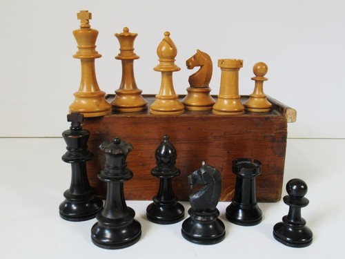 Vintage chess set - set, 1930s