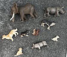 Schleich Animals Rhino, Wolf