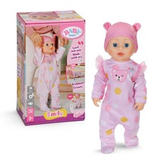 BABY born Emily Walk With Me 43cm Doll Interactive Walking Doll Pink