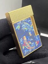 S.T. Dupont Koi Co-branded Butane Lighter Cigars Lighter with Box NEW
