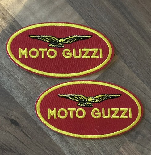 Moto guzzi motorcycle pair - moto,