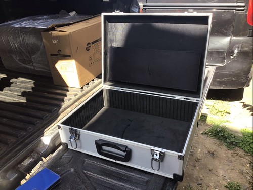 Aluminium tool box - aluminium,