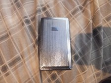 Mosda Streamline Cigarette Case Chrome Metal 50s England