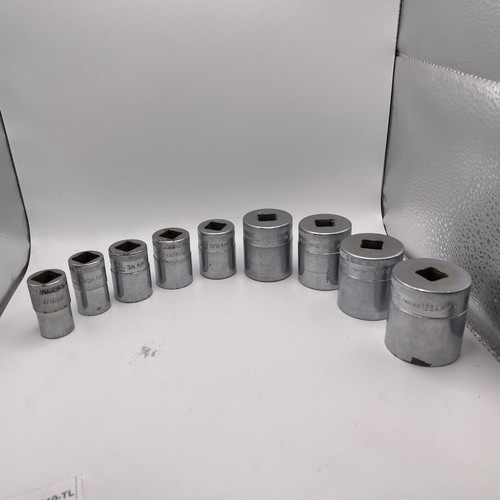 Vintage britool sockets - 9,