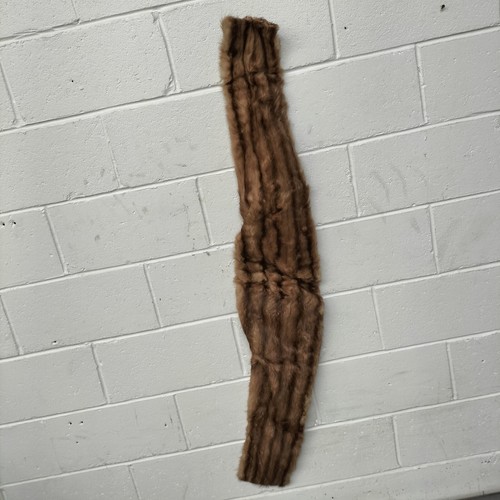 Vintage real mink fur stole - fur,
