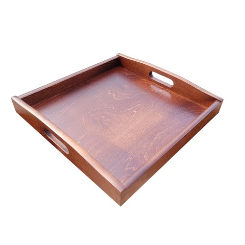 Large wooden square serving - large,