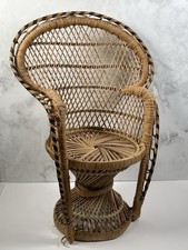 Vintage Boho Wicker Rattan