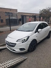 Vauxhall Corsa E Front Bumper And Fender 2015-2019 Genuine White