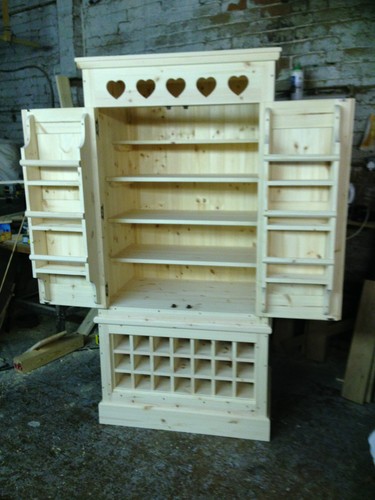 Bespoke handmade solid pine - handmade,