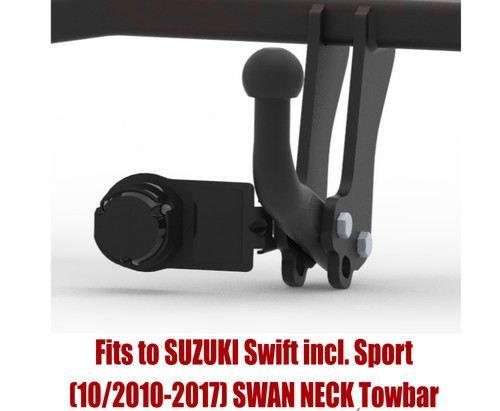 Swan neck tow bar - swan,