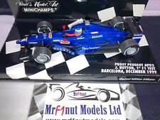1:43 Minichamps #400990119 Jenson Button Prost/Peugeot AP02 1st F1 test 1999