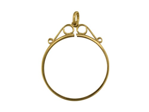 9ct yellow gold pendant - 9ct,