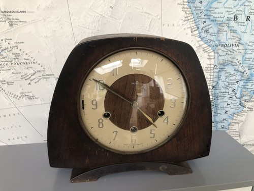 Smiths mantle clock 1949 - clock,