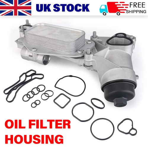 Oil cooler filter housing - oil, &