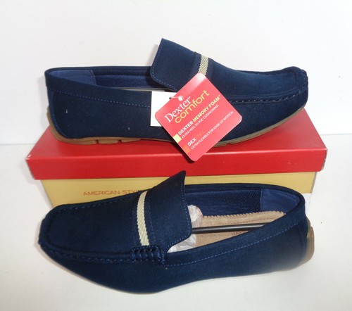 New mens navy memory - navy, slip