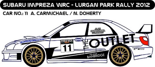 Decals subaru impreza wrc - decals, 1/43