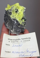 Sulphur - "Mühlbachtal, Pinzgau, Austria"