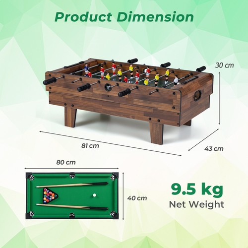 Multi game table set billiards - multi,