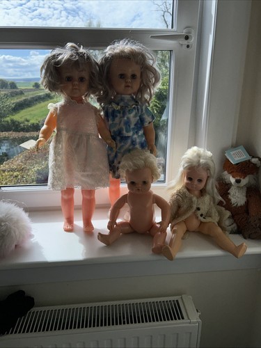 Vintage dolls 1960s - 4, all