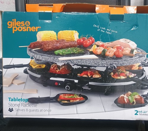 Electric stone raclette - electric,
