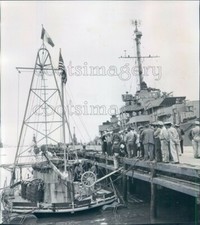 1968 Press Photo Sailor