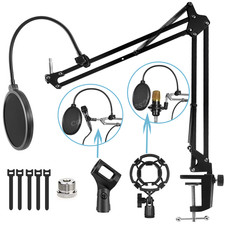 Microphone Stand W/Pop Filter