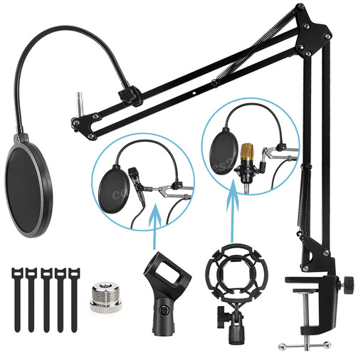Microphone stand pop filter - stand,