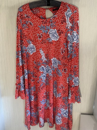 Red floral dress from marks - dress, &
