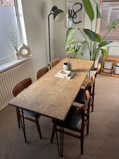 Reclaimed Iroko School Science