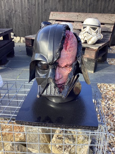 Darth vader helmet with - with, anakin