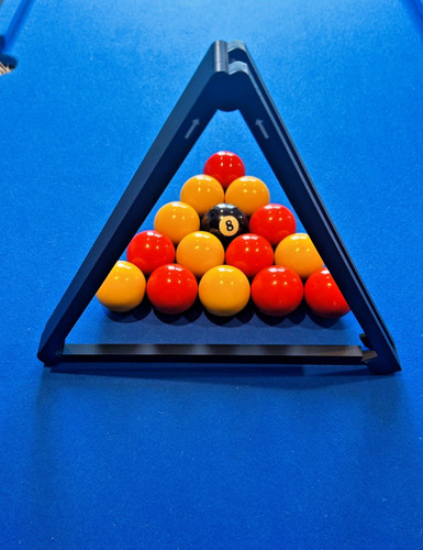 Foldable pool ball rack - ball,