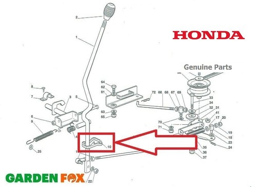 Genuine honda hf1211 ride - ride, on