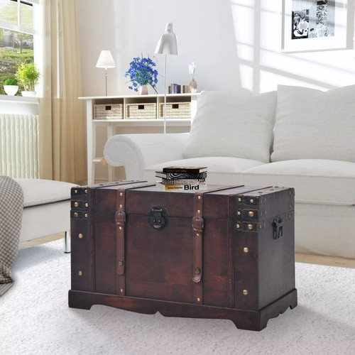 Trunk wood storage wooden - trunk,