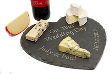 Personalised Slate Heart