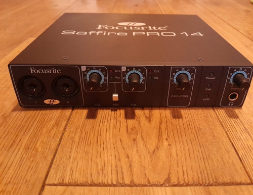 Focusrite saffire pro - focusrite, 14