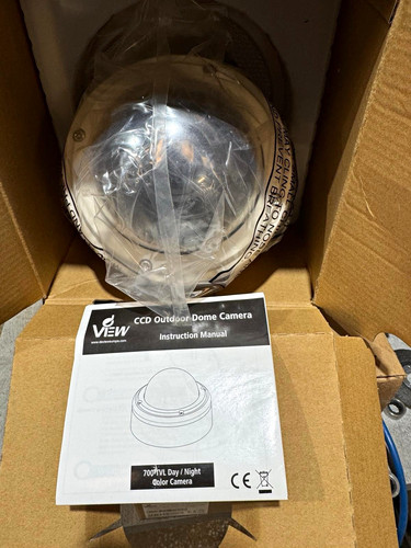 Deview ccd outdoor dome camera - dome,