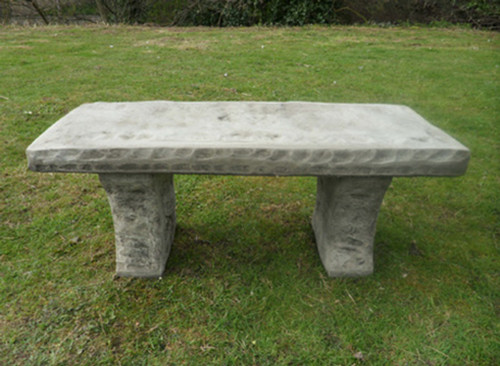 Old stone bench delivery - stone,