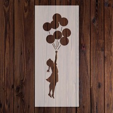 Banksy Girl Bunch Balloons