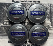 Four Genuine Volvo Wheel Caps