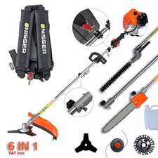 52 CC 5 in 1 Hedge Trimmer Multi Tool Petrol Strimmer BrushCutter Garden Chainsa