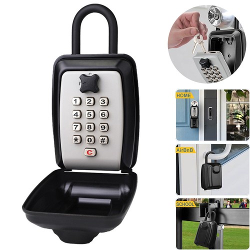 Key lock box with push - box,